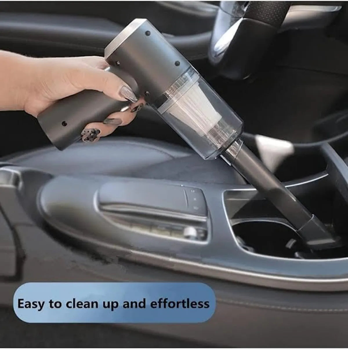 Wireless Rechargeable Car Vacuum Cleaner & Air Duster – High Power 120W, LED, 5500PA Suction, Portable & Durable Design
