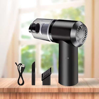 Wireless Rechargeable Car Vacuum Cleaner & Air Duster – High Power 120W, LED, 5500PA Suction, Portable & Durable Design