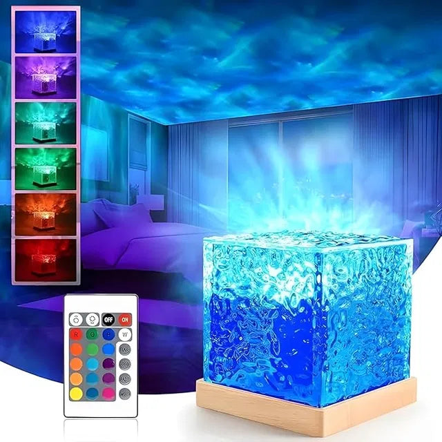🌊Dynamic Ocean Wave Projector Night Light with Remote🌊