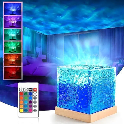 🌊Dynamic Ocean Wave Projector Night Light with Remote🌊